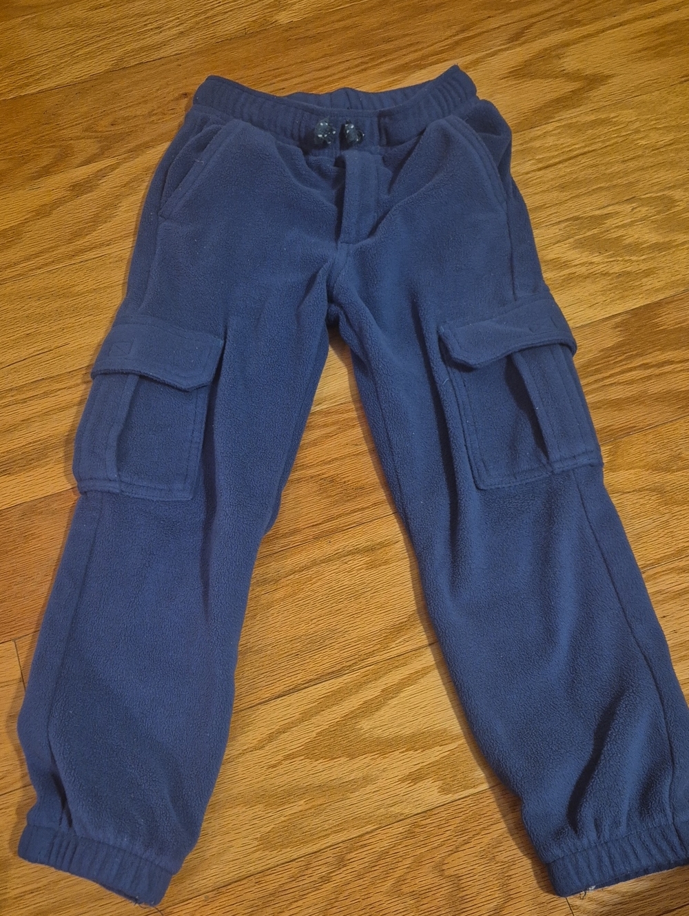 Gymboree Navy Fleece Cargo Joggers